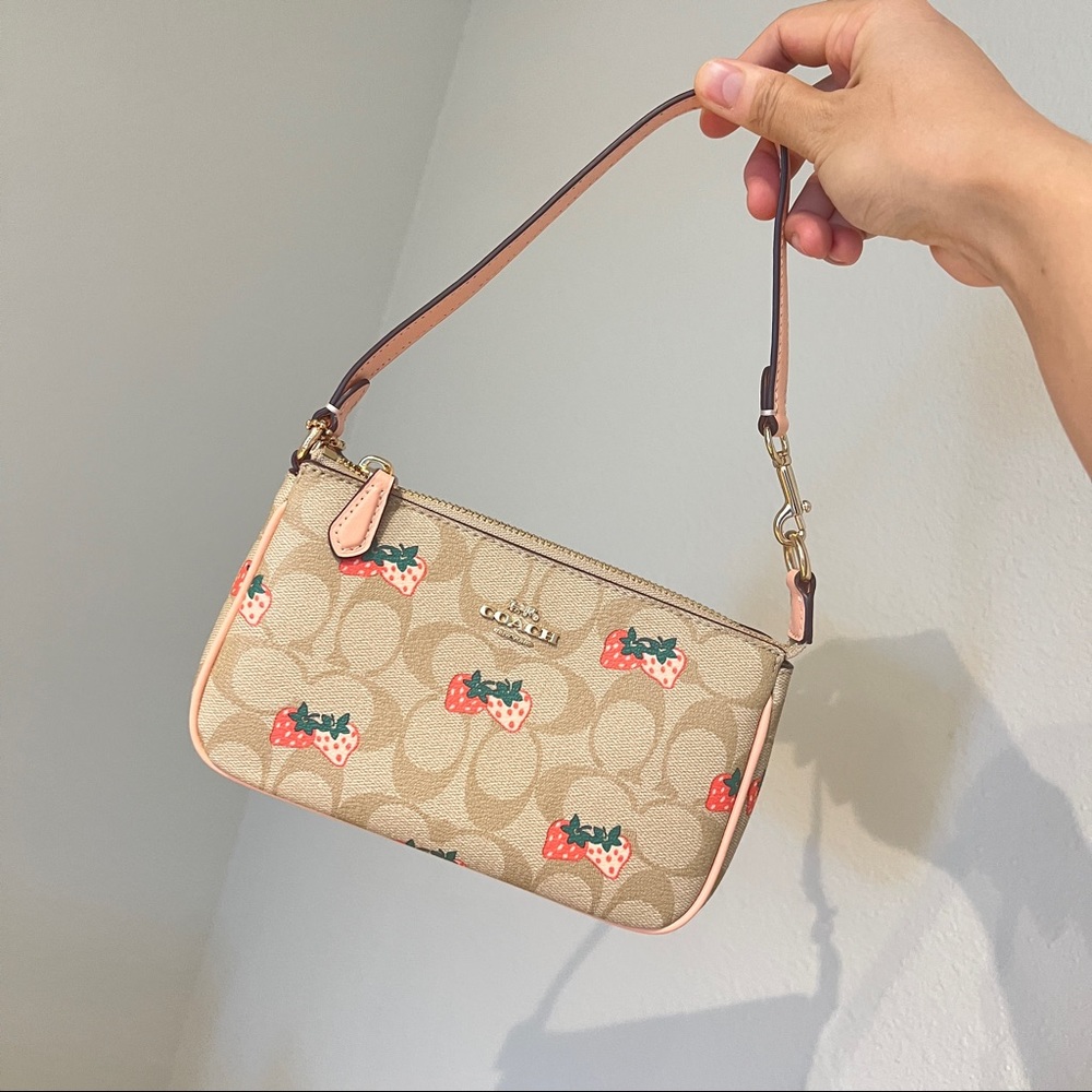 Coach Nolita 19 With Strawberry Print